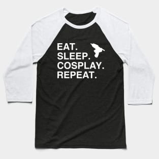 Eat Sleep Cosplay Repeat Baseball T-Shirt